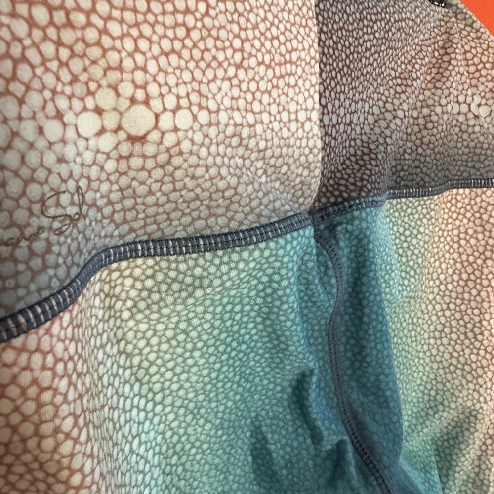 Niyama Sol Ombre Teal to Peach Leggings